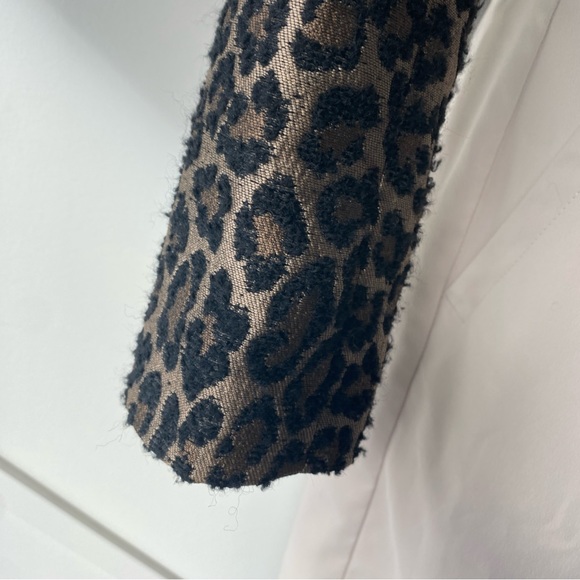 Smythe Leopard Print Anytime Blazer - 4 - Picture 10 of 13